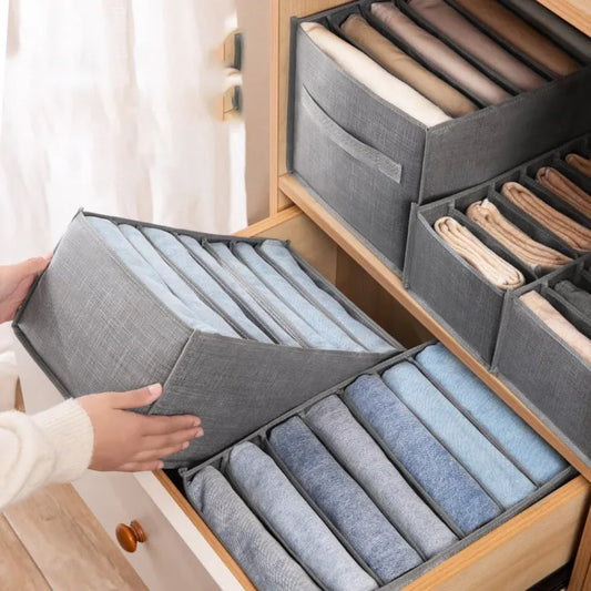 Premium 6 Grid Wardrobe Organizer